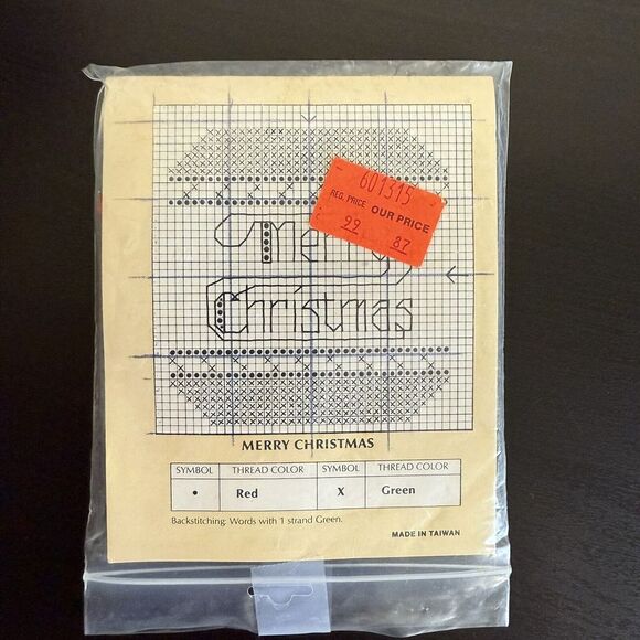 Vintage Lot of 5 Traditions Cross Stitch Christmas Ornament Kits Angel Train New - Picture 9 of 11